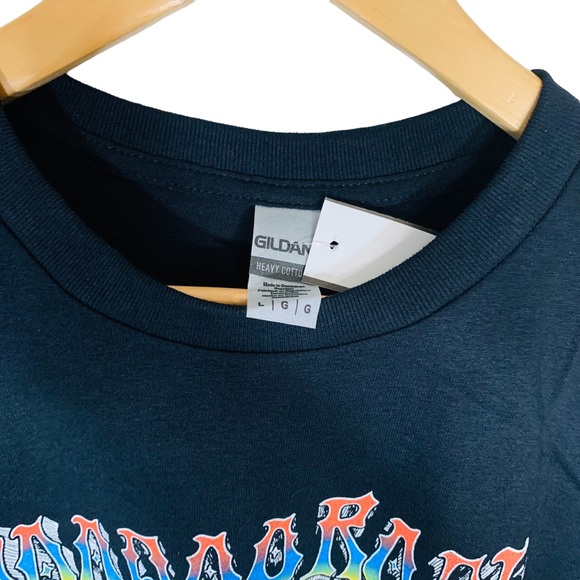 Voodoo Rock Faded Concert Band Music Festival Guitar T-Shirt Vintage Style Rock - Picture 4 of 4